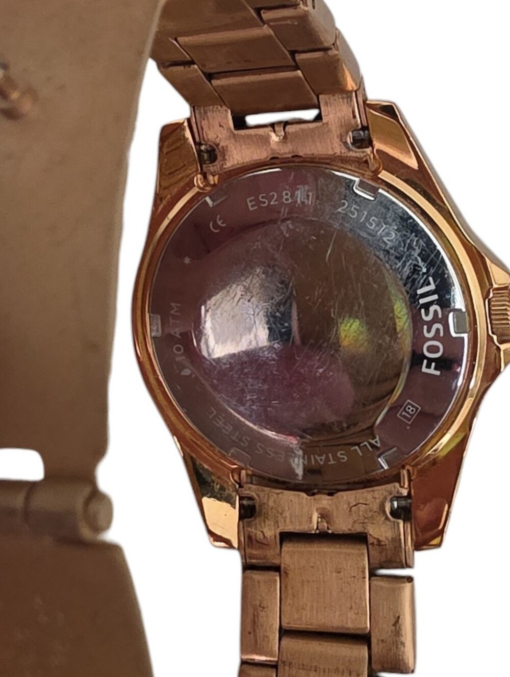 Fossil Riley Multifunction Rose Gold Watch - Picture 5 of 5